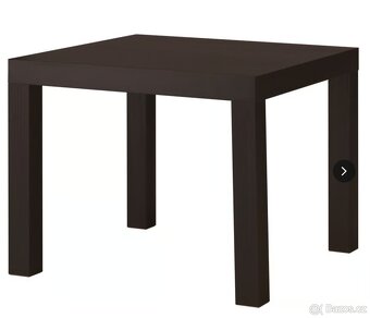 2× IKEA LACK odkládací stolek – černohnědý - 3