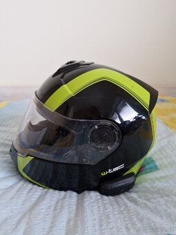 Integrální helma W-TEC, vel. S 55-56, intercom - 3