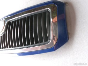 Fabia 1 maska kapoty facelift modrá barva 4590 - 3