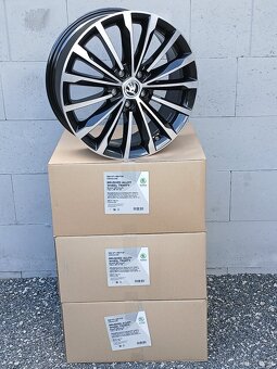 Nová orig alu kola Trinity 18" Škoda Kodiaq 7J 18" ET43 - 3
