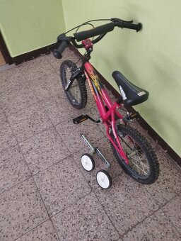 Dětské kolo s opěrnými koly - 3