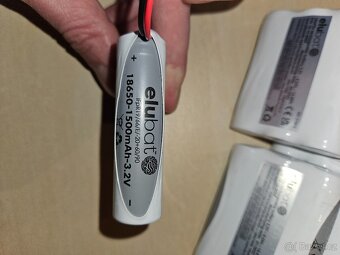 Prodám baterie elubat LiFePO4 3,2V 4.5Ah - 3