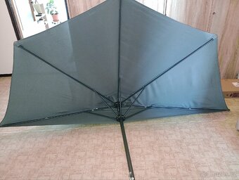 Balkonový slunečník KOLDING Š270xD135 šedá - 3