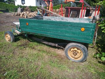 Prodám vlek za poníky a nebo na předělání za malotraktor - 3