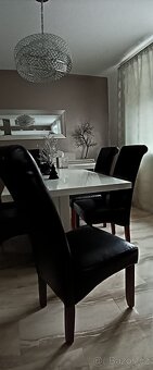 Sada 6x jídelní židle, koženka - 3