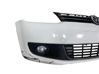 Přední nárazník bílá barva LB9A VW Touran 1T3 r.v. 2012 - 3