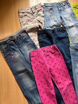 Džíny, kalhoty vel. 128 - 3