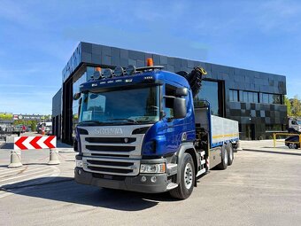 Scania P410 6x2 - valník s hydraulickou rukou Palfinger - 3