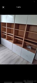 Ikea Besta obývací stěna +knihovny - 3