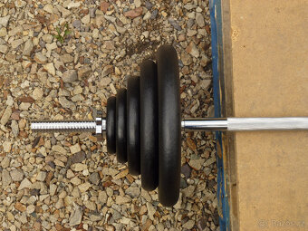 Bench činka 117kg za 6490,- - 3