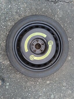 Dojezdová rezerva VW 5x112 125/70R19 - 3