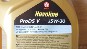 Motorový olej Havoline 5W-30 - 3