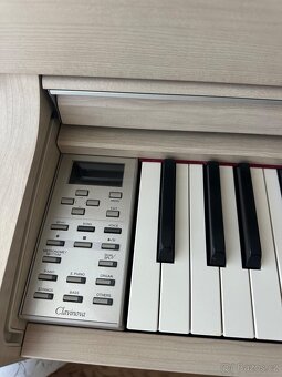 Nabízím k prodeji digitální piano Yamaha CLP-545 WA s lavicí - 3