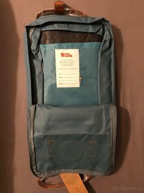 Batohy Fjällräven Kanken bledě modrý s hnědými prvky - 3