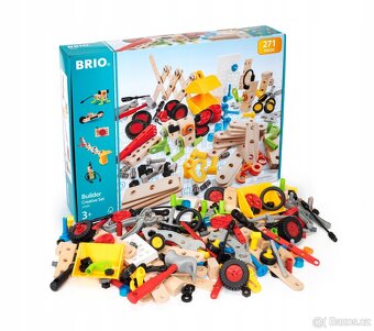 Dřevěná stavebnice Brio builder - 3