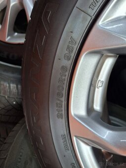 Alu kola original Mazda, R16 + letní pneu 215/60 R16 - 3
