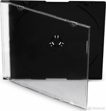 Prodám obaly na CD DVD - klasické - slim - dvojité - 3