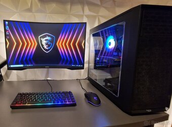 Herný PC + monitor, klávesnica, myš - 3