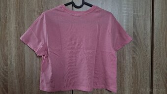 Dámské růžové triko - 3