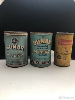 Plechovky Sunarka, Sunar, kojenecké lahve, kočárky - 3