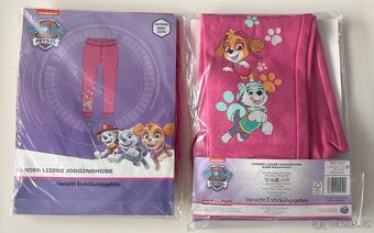 Nové tepláky tlapkova patrola růžové - 3