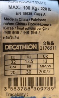 Chlapecké brusle vel. 32 - 3