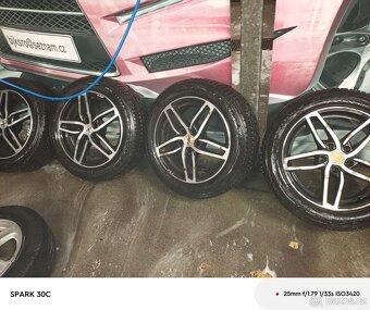 5x112 r17 zánovní zimní pneu - 3