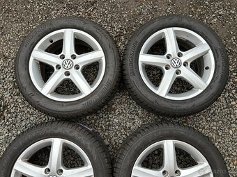 Alu orig zimní sada VW Aspen 5x112 6J ET48 205/55 R16 - 3