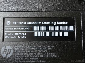 2x HP Dokovací stanice UltraSlim 2013 - kontakt email - 3