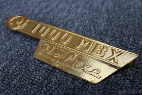Škoda 1000 MBX De luxe - nový znak na zadní kapotu - 3