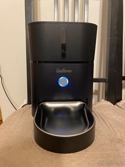 Automatické krmítko pro psy a kočky s časovačem, 3 l, černé - 3