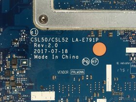 BIOS CHIP: HP 250 G6, 15-BS Programmed, No Password, LA-E791 - 3