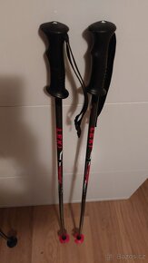 Dětské hůlky na lyžování, vel. 105 a 110 cm - 3