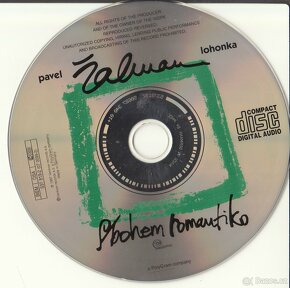 CD Pavel Žalman - Sbohem romantiko - 3