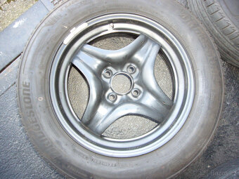 LETNÍ KOLA orig.DACIA SANDERO-LOGAN 15" 4x100 6" et-40, - 3