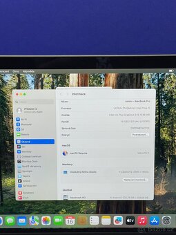 MacBook Pro 2020/16GB RAM/Intel i5/256GB SSD/Záruka - 3