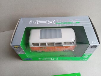 VW, Volkswagen T1, T6 - Welly 1:24, 1:34-39, nové - 3