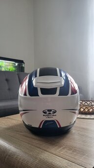 Výklopná 2x nošená přilba Kabuto Ibuki WBR M po nekuřákovi - 3
