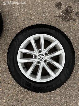VW DISKY se ZIMNÍMI PNEU 215/60 R16 - 3