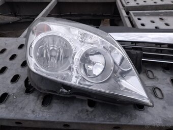 Přední světla H7/H1+ maska Opel Astra H - 3
