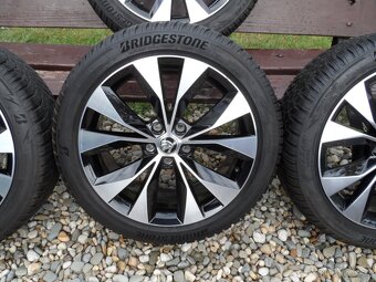 Originál Alu Kola Škoda 18+Pneu Zimní 5x112 ET 44 - 3