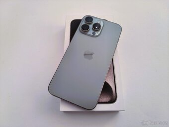apple iphone 15 PRO 256gb Natural Titanium / Batéria 87% - 3
