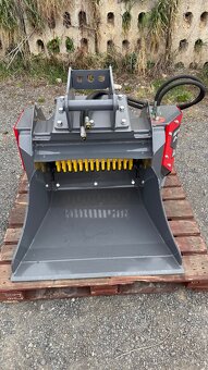 Třídící lopata na bagr 2-5t - 3