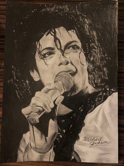 Portrét - Kresba - Michael Jackson - 3