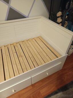Prodám rozkládací postel hemnes - 3