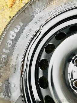 Kola se zim. pneu 6Jx15 H2 ET47, 5×100 ALST 9165 3+1 ZDARMA - 3