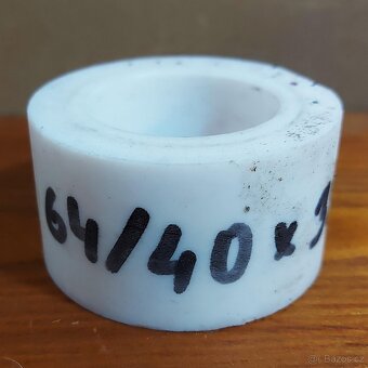 Silonová tyč na soustružení - silon, polyamid PA6 - 3