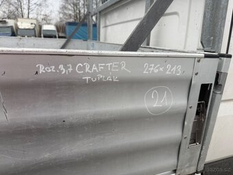 Valník crafter , sprinter 2,76x2,13 - 3