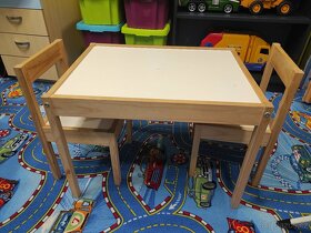 Stůl a židle + regál - 3