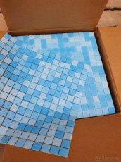 Skleněná mozaika do bazénu (bazénový obklad) - 3